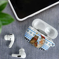 Owl Love Santa Moon Christmas AirPods Case Xmas Holiday Patterns - Wonder Print Shop
