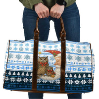 Owl Love Santa Moon Christmas Travel Bag Xmas Holiday Patterns - Wonder Print Shop