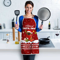 Pekingese Dog I Believe In Santa Paws Christmas Apron Xmas Holiday Patterns - Wonder Print Shop