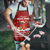 Pekingese Dog I Believe In Santa Paws Christmas Apron Xmas Holiday Patterns - Wonder Print Shop