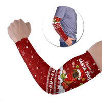Pekingese Dog I Believe In Santa Paws Christmas Arm Sleeves Xmas Holiday Patterns - Wonder Print Shop