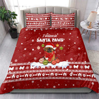 Pekingese Dog I Believe In Santa Paws Christmas Bedding Set Xmas Holiday Patterns - Wonder Print Shop