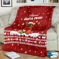 Pekingese Dog I Believe In Santa Paws Christmas Blanket Xmas Holiday Patterns - Wonder Print Shop