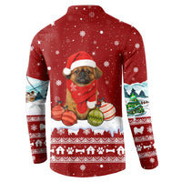 Pekingese Dog I Believe In Santa Paws Christmas Button Sweatshirt Xmas Holiday Patterns - Wonder Print Shop
