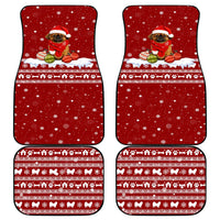 Pekingese Dog I Believe In Santa Paws Christmas Car Mats Xmas Holiday Patterns - Wonder Print Shop