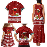 Pekingese Dog I Believe In Santa Paws Christmas Family Matching Tank Maxi Dress and Hawaiian Shirt Xmas Holiday Patterns - Wonder Print Shop