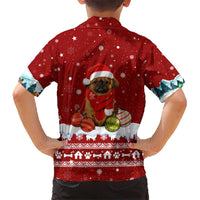 Pekingese Dog I Believe In Santa Paws Christmas Kid Hawaiian Shirt Xmas Holiday Patterns - Wonder Print Shop