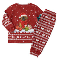 Pekingese Dog I Believe In Santa Paws Christmas Pajama Set Xmas Holiday Patterns - Wonder Print Shop