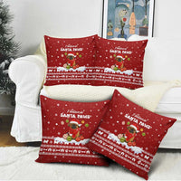 Pekingese Dog I Believe In Santa Paws Christmas Pillow Cover Xmas Holiday Patterns - Wonder Print Shop