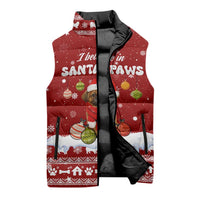 Pekingese Dog I Believe In Santa Paws Christmas Sleeveless Puffer Jacket Xmas Holiday Patterns - Wonder Print Shop