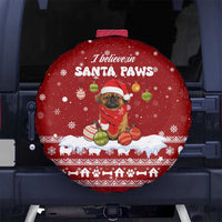 Pekingese Dog I Believe In Santa Paws Christmas Spare Tire Cover Xmas Holiday Patterns - Wonder Print Shop