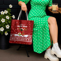 Pekingese Dog I Believe In Santa Paws Christmas Tote Bag Xmas Holiday Patterns - Wonder Print Shop