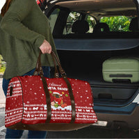 Pekingese Dog I Believe In Santa Paws Christmas Travel Bag Xmas Holiday Patterns - Wonder Print Shop