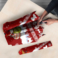 Pekingese Dog I Believe In Santa Paws Christmas Umbrella Xmas Holiday Patterns - Wonder Print Shop