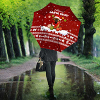 Pekingese Dog I Believe In Santa Paws Christmas Umbrella Xmas Holiday Patterns - Wonder Print Shop