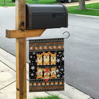 Pembroke Welsh Corgi Dog Christmas Garden Flag Xmas Holiday Patterns - Wonder Print Shop