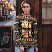 Pembroke Welsh Corgi Dog Christmas Ugly Christmas Sweater Xmas Holiday Patterns - Wonder Print Shop