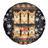Pembroke Welsh Corgi Dog Christmas Spare Tire Cover Xmas Holiday Patterns - Wonder Print Shop