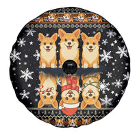 Pembroke Welsh Corgi Dog Christmas Spare Tire Cover Xmas Holiday Patterns - Wonder Print Shop
