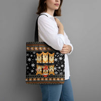 Pembroke Welsh Corgi Dog Christmas Tote Bag Xmas Holiday Patterns - Wonder Print Shop