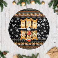 Pembroke Welsh Corgi Dog Christmas Tree Skirt Xmas Holiday Patterns - Wonder Print Shop