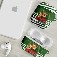 Pembroke Welsh Corgi Dog Xmas Christmas AirPods Case Xmas Holiday Patterns - Wonder Print Shop
