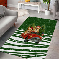Pembroke Welsh Corgi Dog Xmas Christmas Area Rug Xmas Holiday Patterns - Wonder Print Shop