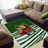 Pembroke Welsh Corgi Dog Xmas Christmas Area Rug Xmas Holiday Patterns - Wonder Print Shop