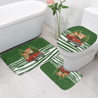 Pembroke Welsh Corgi Dog Xmas Christmas Bathroom Set Xmas Holiday Patterns - Wonder Print Shop