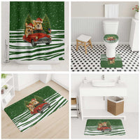 Pembroke Welsh Corgi Dog Xmas Christmas Bathroom Set Xmas Holiday Patterns - Wonder Print Shop