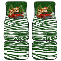 Pembroke Welsh Corgi Dog Xmas Christmas Car Mats Xmas Holiday Patterns - Wonder Print Shop