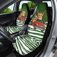 Pembroke Welsh Corgi Dog Xmas Christmas Car Seat Cover Xmas Holiday Patterns - Wonder Print Shop