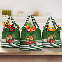 Pembroke Welsh Corgi Dog Xmas Christmas Grocery Bag Xmas Holiday Patterns - Wonder Print Shop
