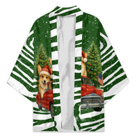 Pembroke Welsh Corgi Dog Xmas Christmas Kimono Xmas Holiday Patterns - Wonder Print Shop