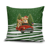 Pembroke Welsh Corgi Dog Xmas Christmas Pillow Cover Xmas Holiday Patterns - Wonder Print Shop