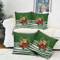 Pembroke Welsh Corgi Dog Xmas Christmas Pillow Cover Xmas Holiday Patterns - Wonder Print Shop