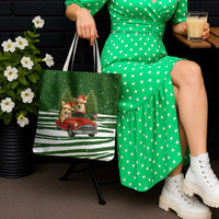 Pembroke Welsh Corgi Dog Xmas Christmas Tote Bag Xmas Holiday Patterns - Wonder Print Shop
