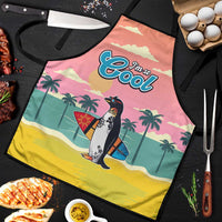 Penguin Im So Cool Christmas Apron Xmas Holiday Patterns - Wonder Print Shop