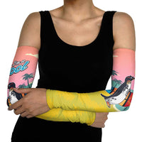 Penguin Im So Cool Christmas Arm Sleeves Xmas Holiday Patterns - Wonder Print Shop