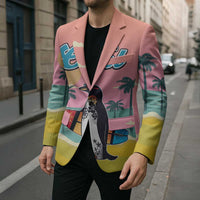 Penguin Im So Cool Christmas Blazer Xmas Holiday Patterns - Wonder Print Shop
