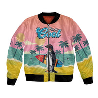 Penguin Im So Cool Christmas Bomber Jacket Xmas Holiday Patterns - Wonder Print Shop
