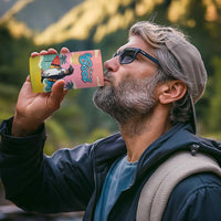 Penguin Im So Cool Christmas 4 in 1 Can Cooler Tumbler Xmas Holiday Patterns - Wonder Print Shop