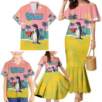 Penguin Im So Cool Christmas Family Matching Mermaid Dress and Hawaiian Shirt Xmas Holiday Patterns - Wonder Print Shop