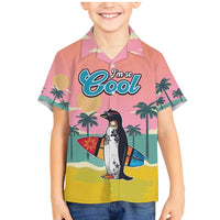 Penguin Im So Cool Christmas Family Matching Mermaid Dress and Hawaiian Shirt Xmas Holiday Patterns - Wonder Print Shop