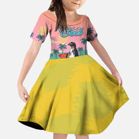 Penguin Im So Cool Christmas Family Matching Summer Maxi Dress and Hawaiian Shirt Xmas Holiday Patterns - Wonder Print Shop