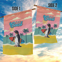 Penguin Im So Cool Christmas Garden Flag Xmas Holiday Patterns - Wonder Print Shop