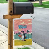 Penguin Im So Cool Christmas Garden Flag Xmas Holiday Patterns - Wonder Print Shop