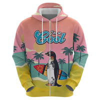 Penguin Im So Cool Christmas Hoodie Xmas Holiday Patterns - Wonder Print Shop