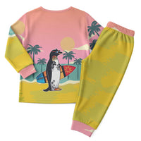 Penguin Im So Cool Christmas Pajama Set Xmas Holiday Patterns - Wonder Print Shop