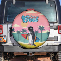 Penguin Im So Cool Christmas Spare Tire Cover Xmas Holiday Patterns - Wonder Print Shop